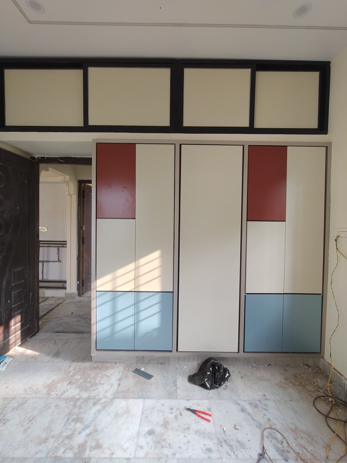 Aluminium wardrobe project