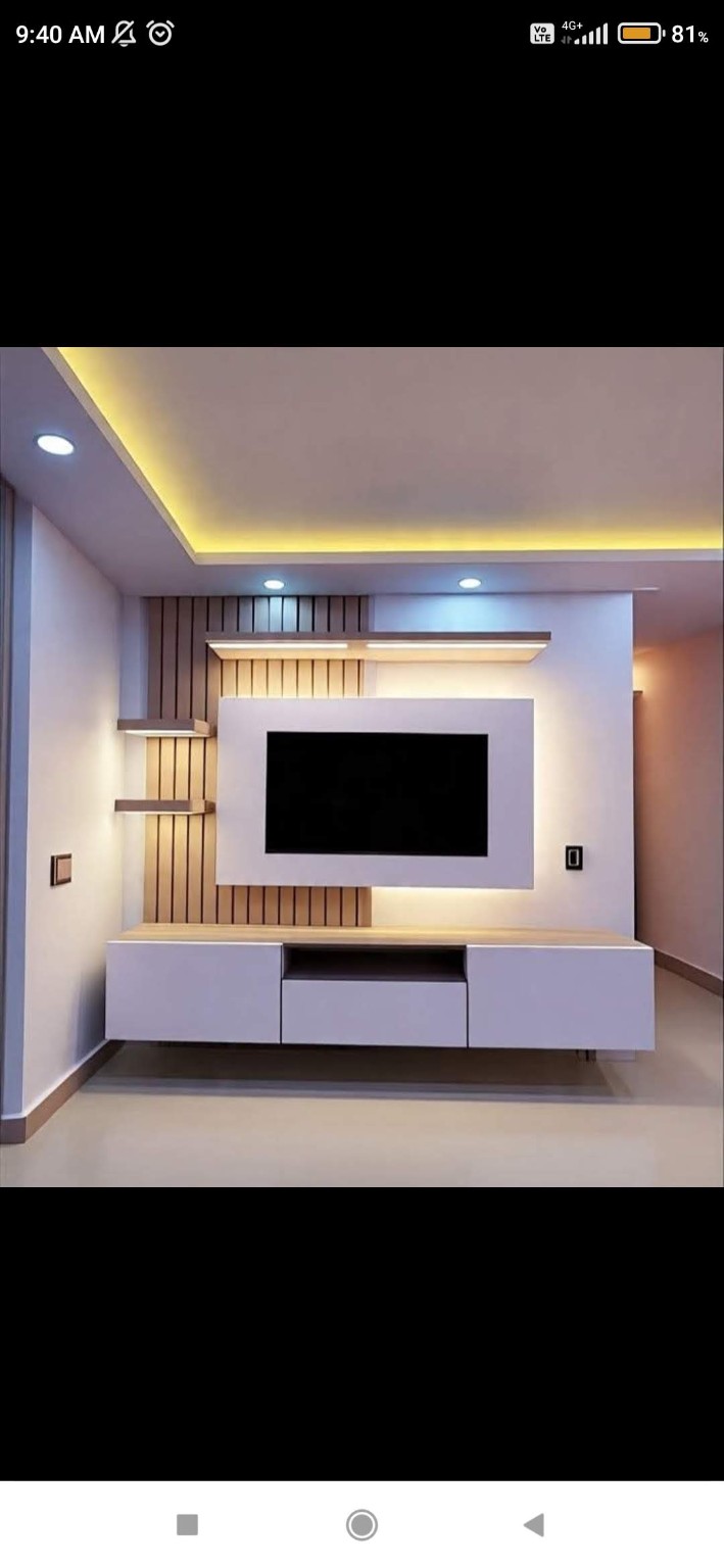 TV unit interior project